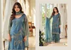 Firdaus By Eba Shimmer With Beads Work Readymade Plazzo Suits
